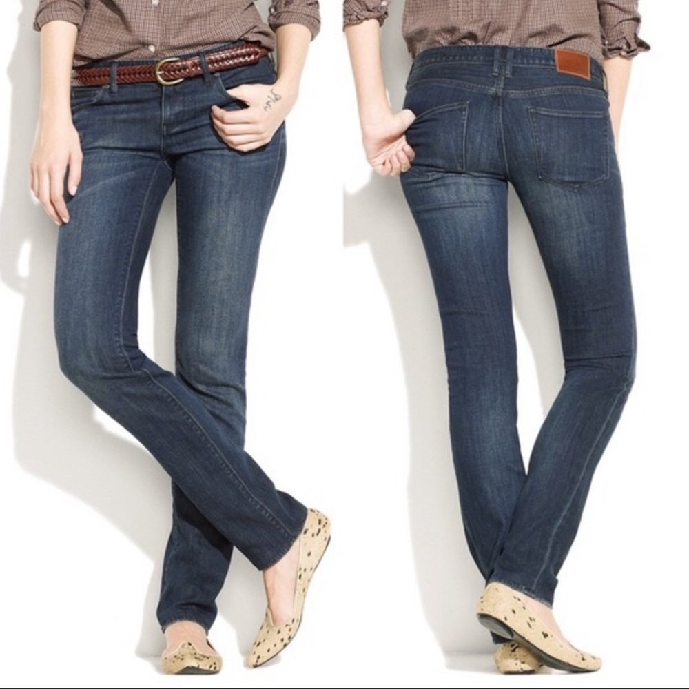 Madewell 30x34 Rail Straight Jeans